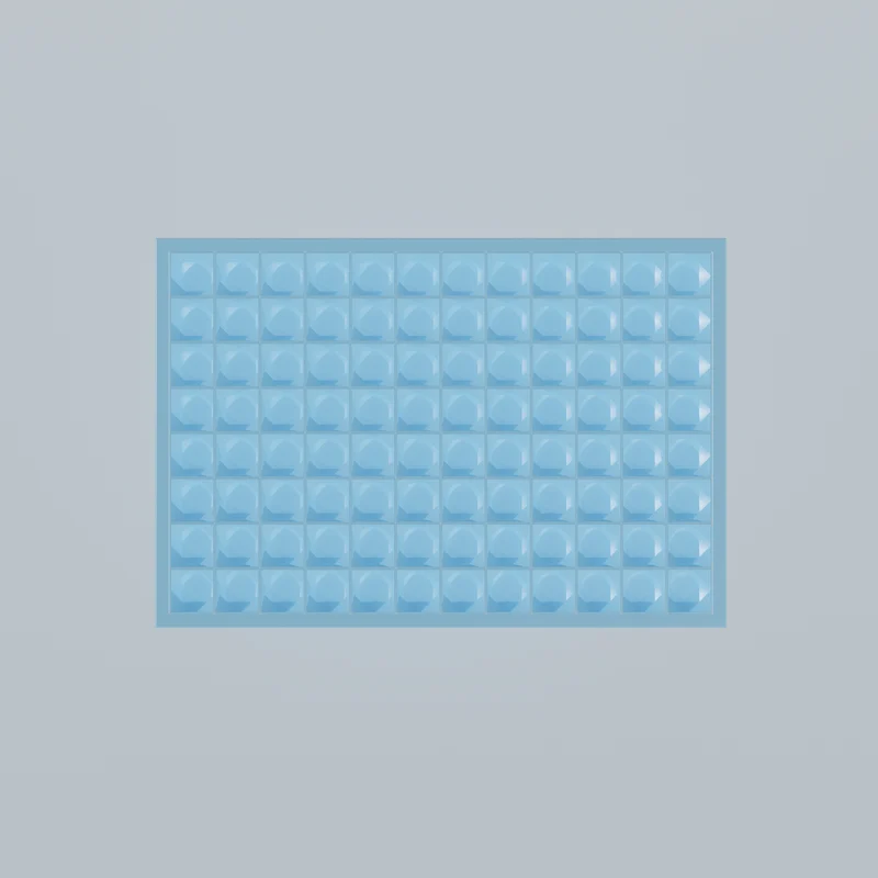 Hydrofic ice cube tray